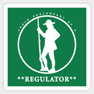 Proud  Descendant of a Regulator V.7 Sticker